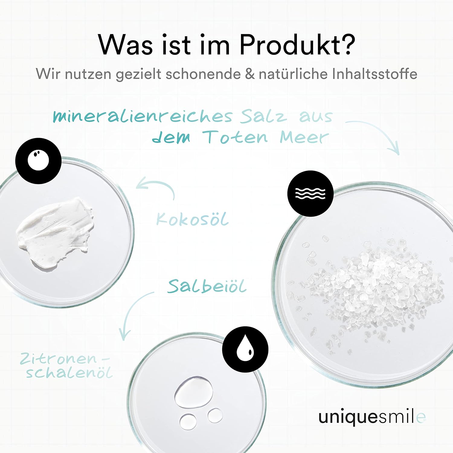 Uniquesmile Zahnaufhellung Whitening Strips – frei von Peroxid (40 Stück)